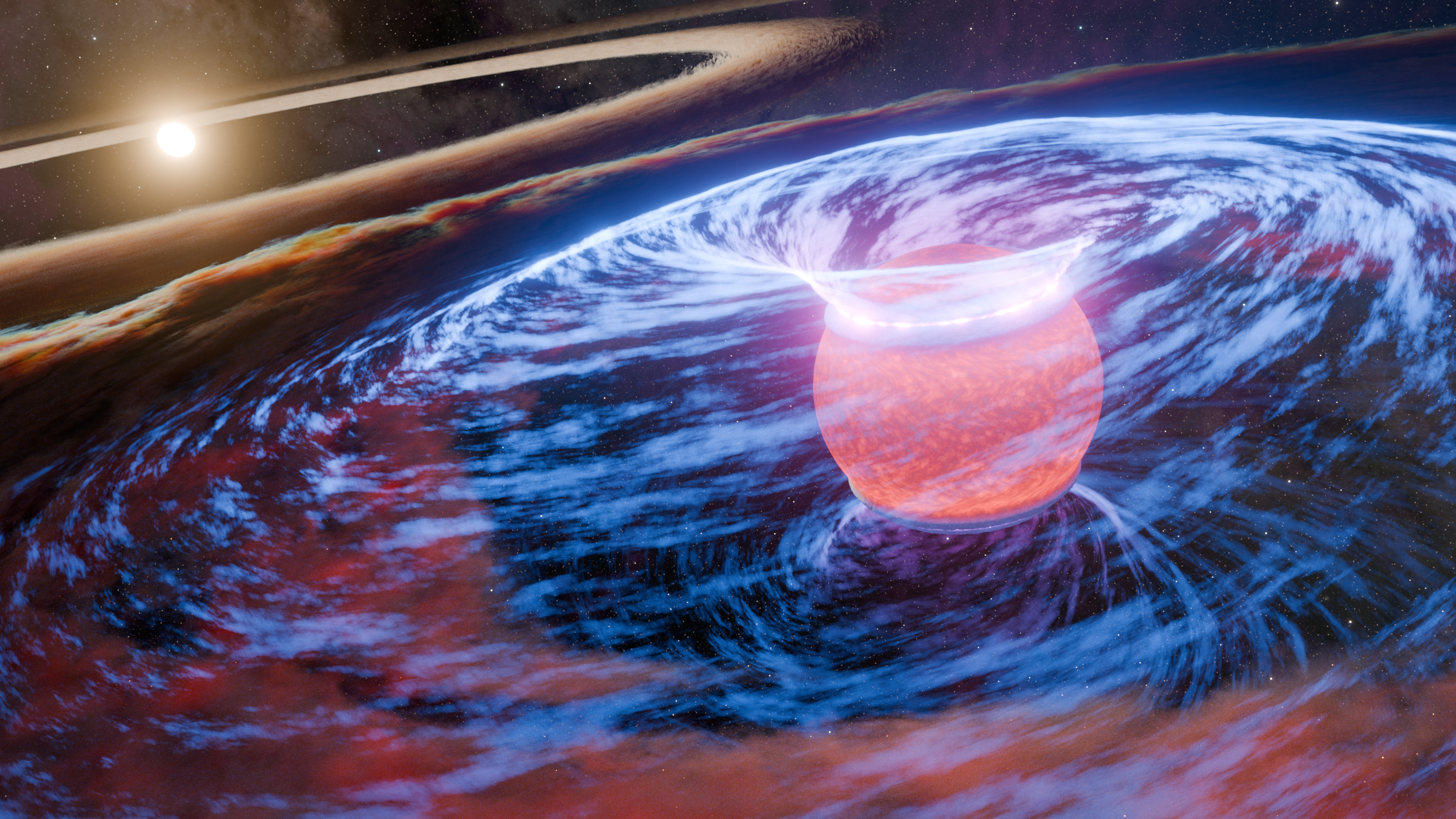 Accreting planet WISPIT 2b